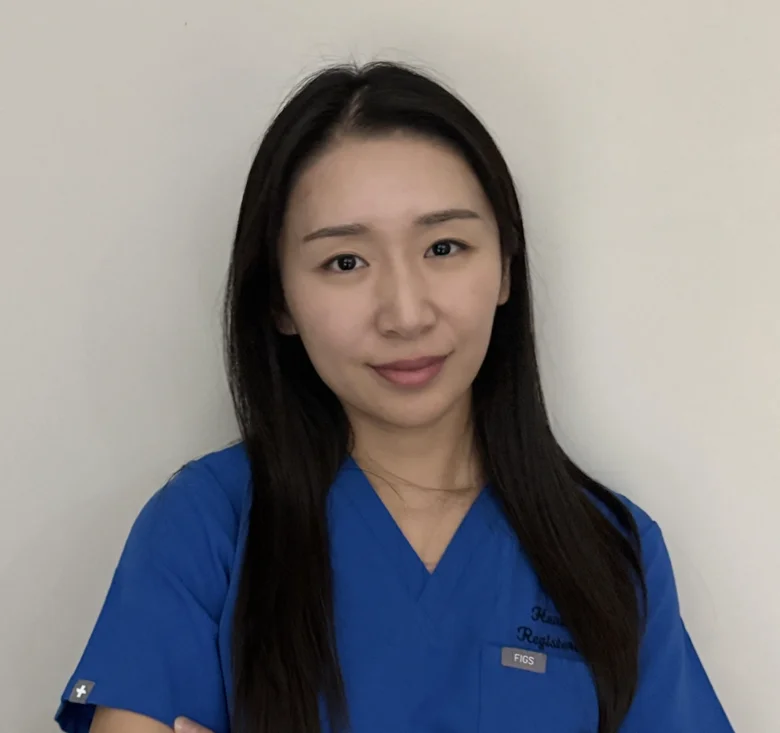 Heather, the nurse pictured on Stela’s team page